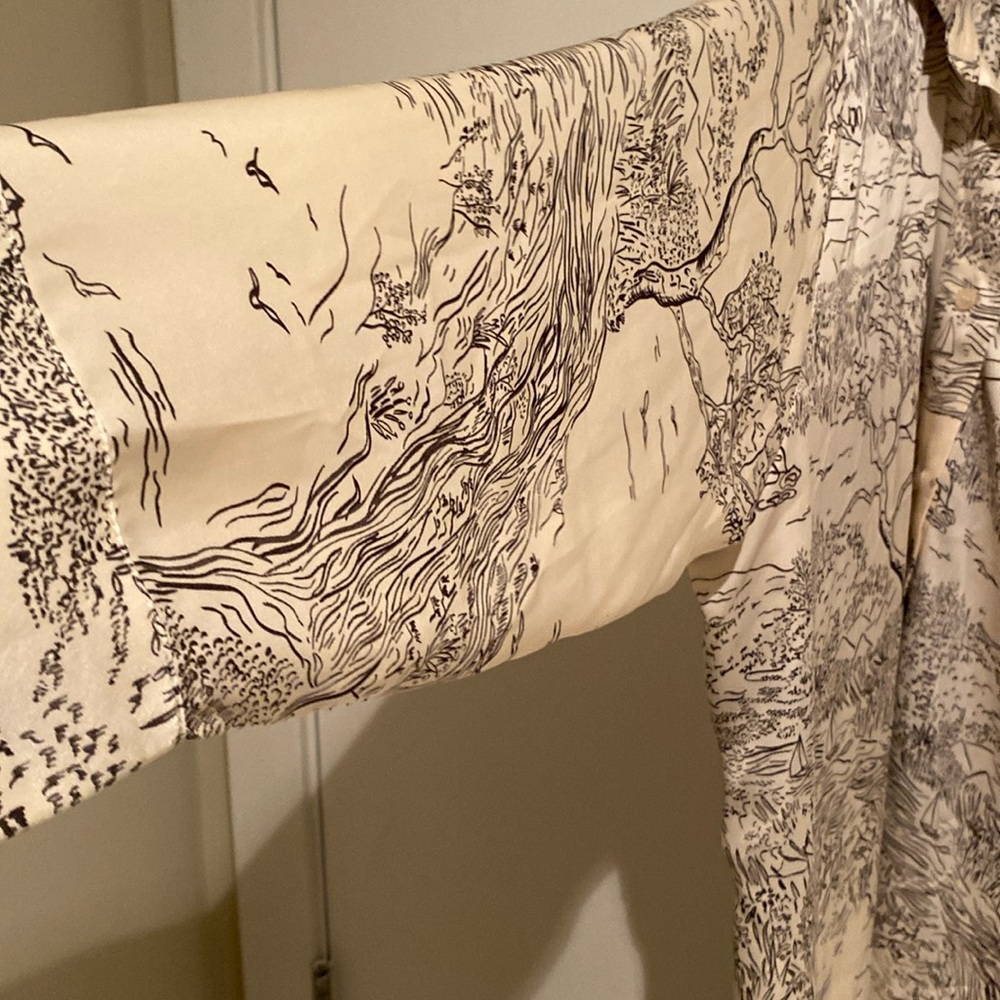 XXL H&M serenity printed dress